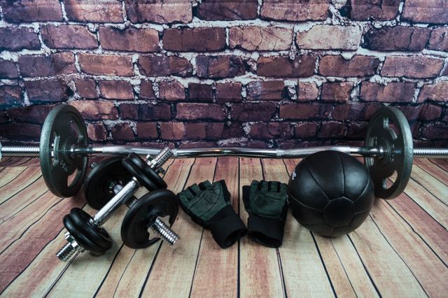 Get In the ring! Photo of ring with equipment